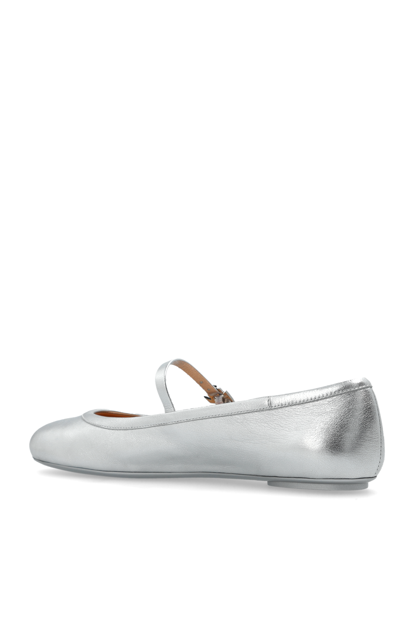 フラットシューズ GIANVITO ROSSI Woman Ballet flats Silver G2222305GOMNSW ARGE GIANVITO ROSSI: Ballet flats woman - Silver | Gianvito Rossi